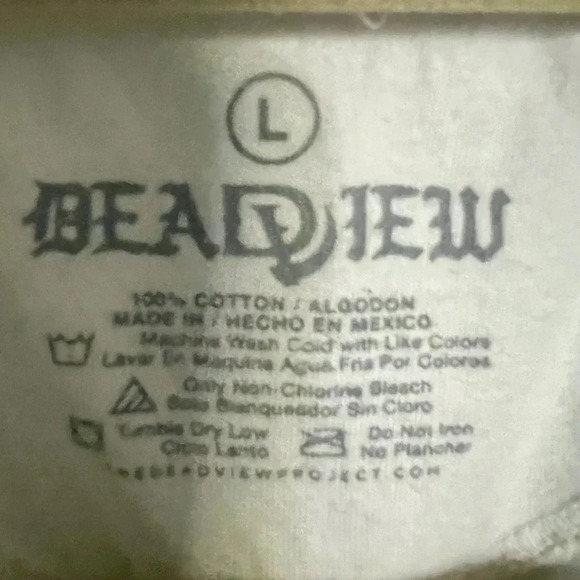 Green White Stripes Long Sleeve Rugby Shirt Size Large Blokecore - Picture 10 of 10